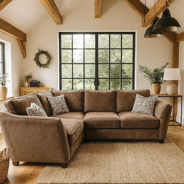 Florence Sofa - 1 Corner 2 - Kingston Nutmeg