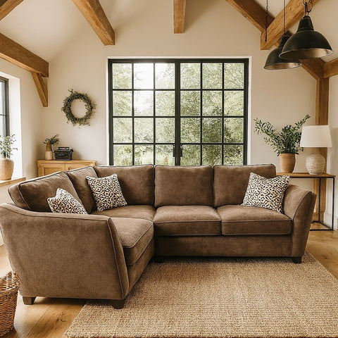 Florence Sofa - 1 Corner 2 - Kingston Nutmeg
