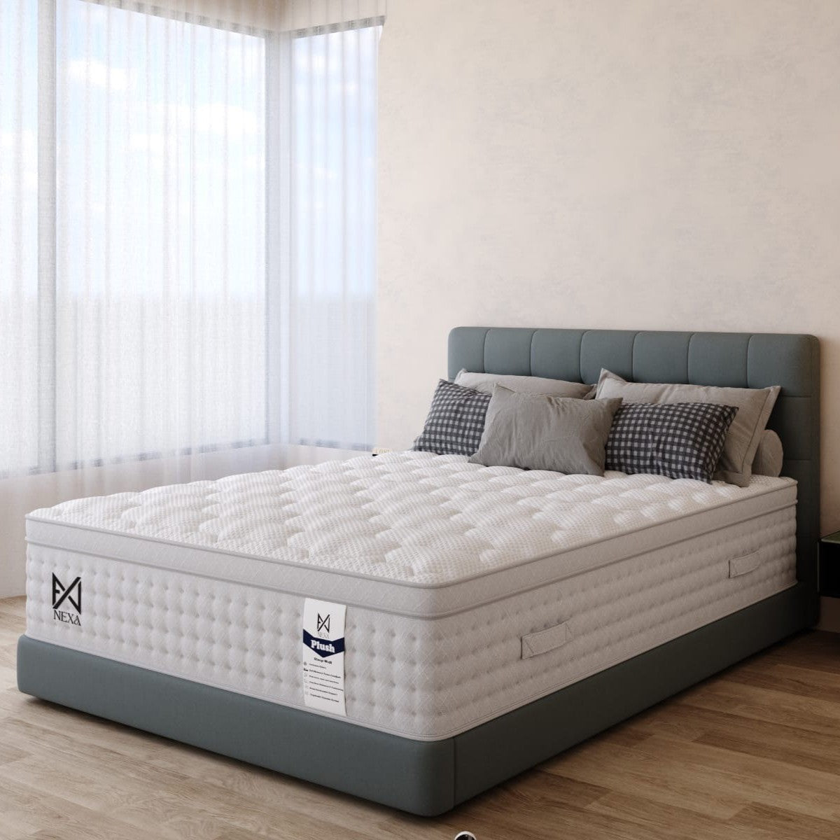 Nexa Hybrid Superior Deluxe Roll Up Mattress - Plush