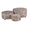 Buoyant Accent Dollie Set of 3 Footstools