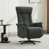 Apero Swivel Electric Recliner Armchair - Winter Moss
