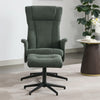 Apero Manual Swivel Chair & Footstool - Winter Moss