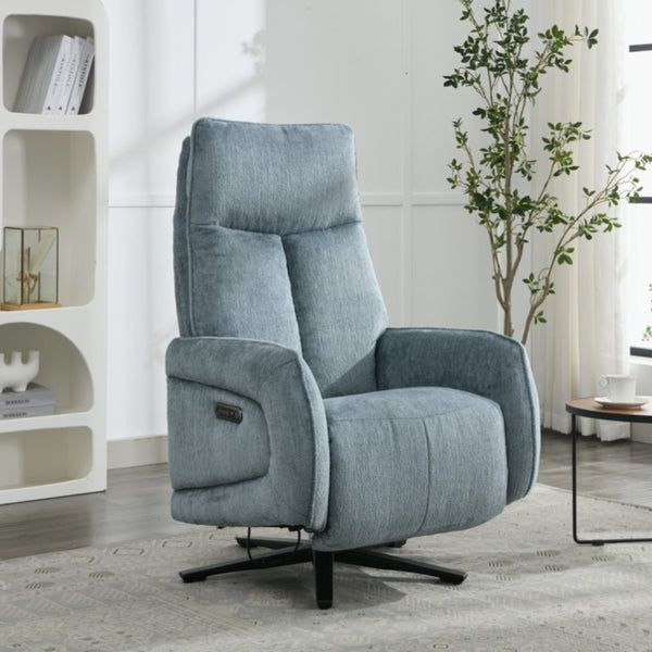 Prestige Fabric Electric Swivel Chair - Arona