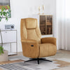 Caesar Electric Swivel Lounge Chair - Amber