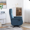 Caesar Electric Swivel Lounge Chair - Ocean Blue