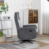 Caesar Electric Swivel Lounge Chair - Grey