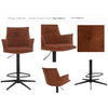 Jacob Swivel Bar Stool - Tan