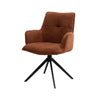 Jacob Swivel Dining Chair - Tan