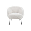 Willow Accent Chair - Lamb White