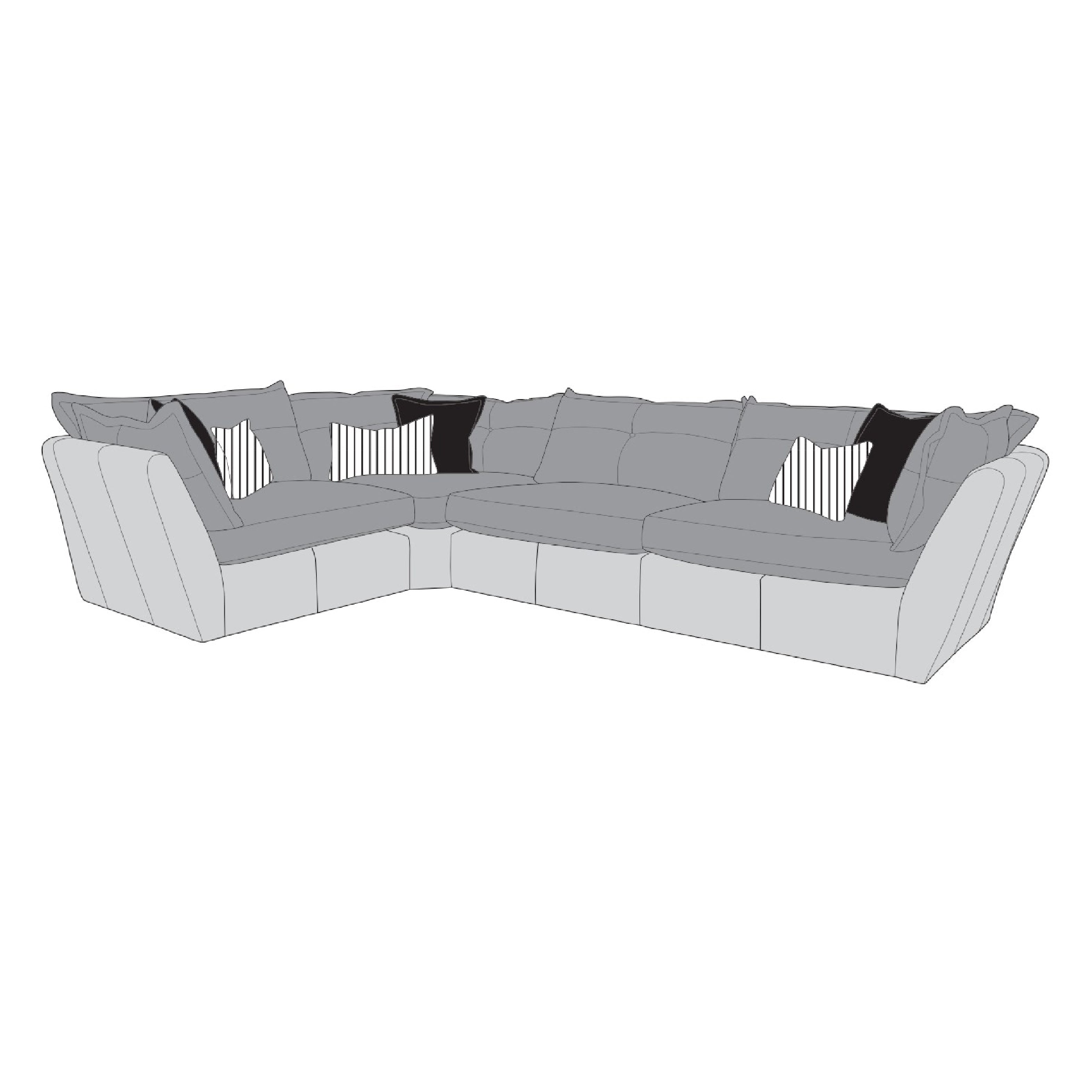 Ziggy Mix Sofa - 2 Corner 3