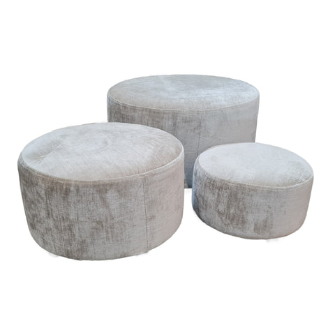 Buoyant Accent Dollie Set of 3 Footstools