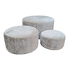 Buoyant Accent Dollie Set of 3 Footstools