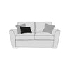 Caspian Sofa - 2 Seater (Standard Back)