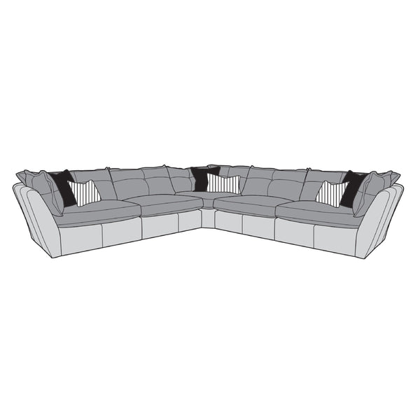 Ziggy Mix Sofa - 3 Corner 3