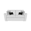 Caspian Sofa - 3 Seater (Standard Back)