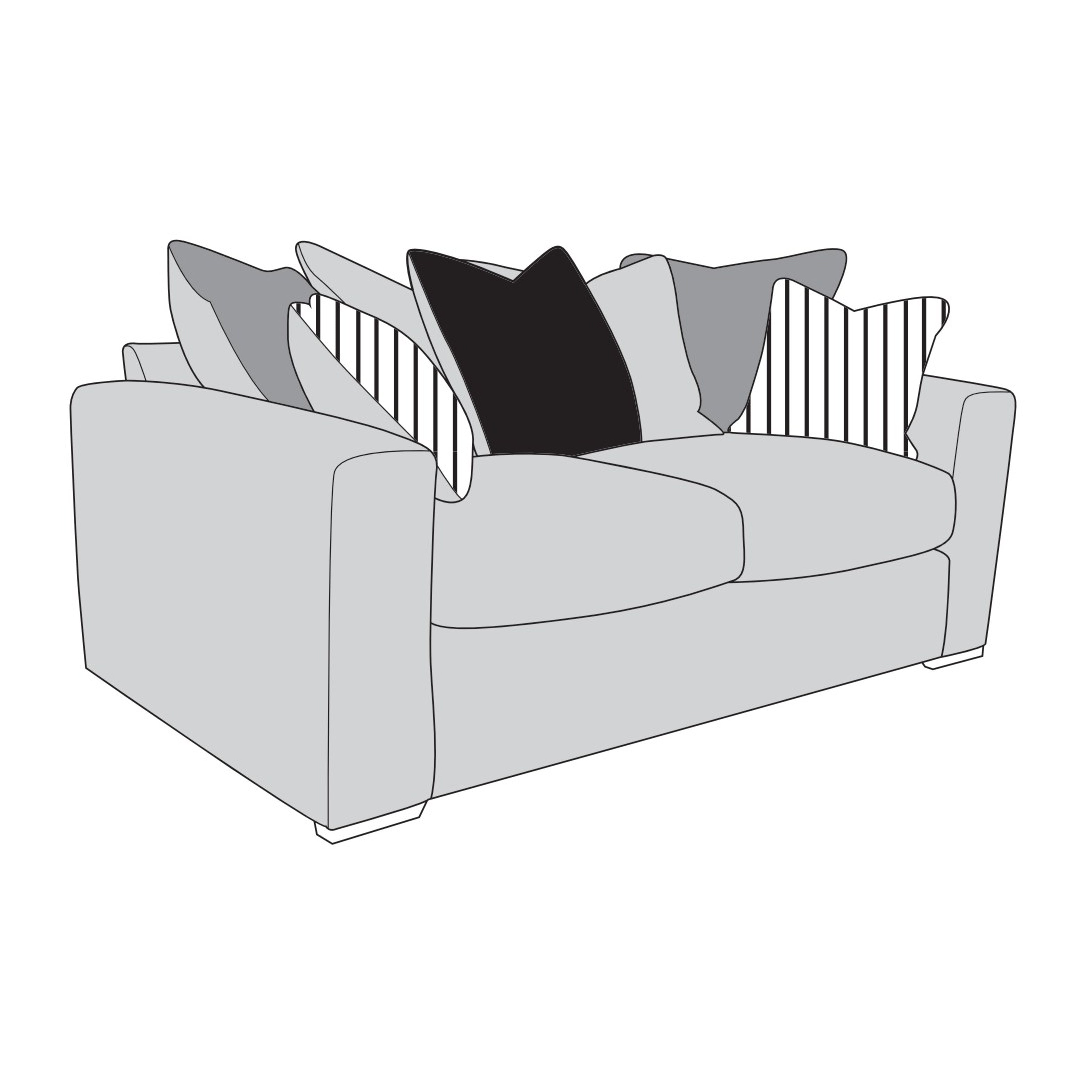 Montana Sofa - 3 Seater (Pillow Back)
