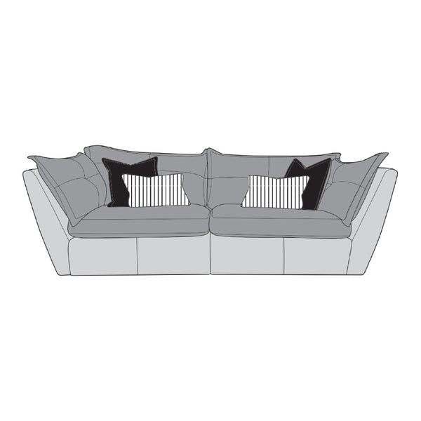 Ziggy Mix Sofa - 4 Seater Modular