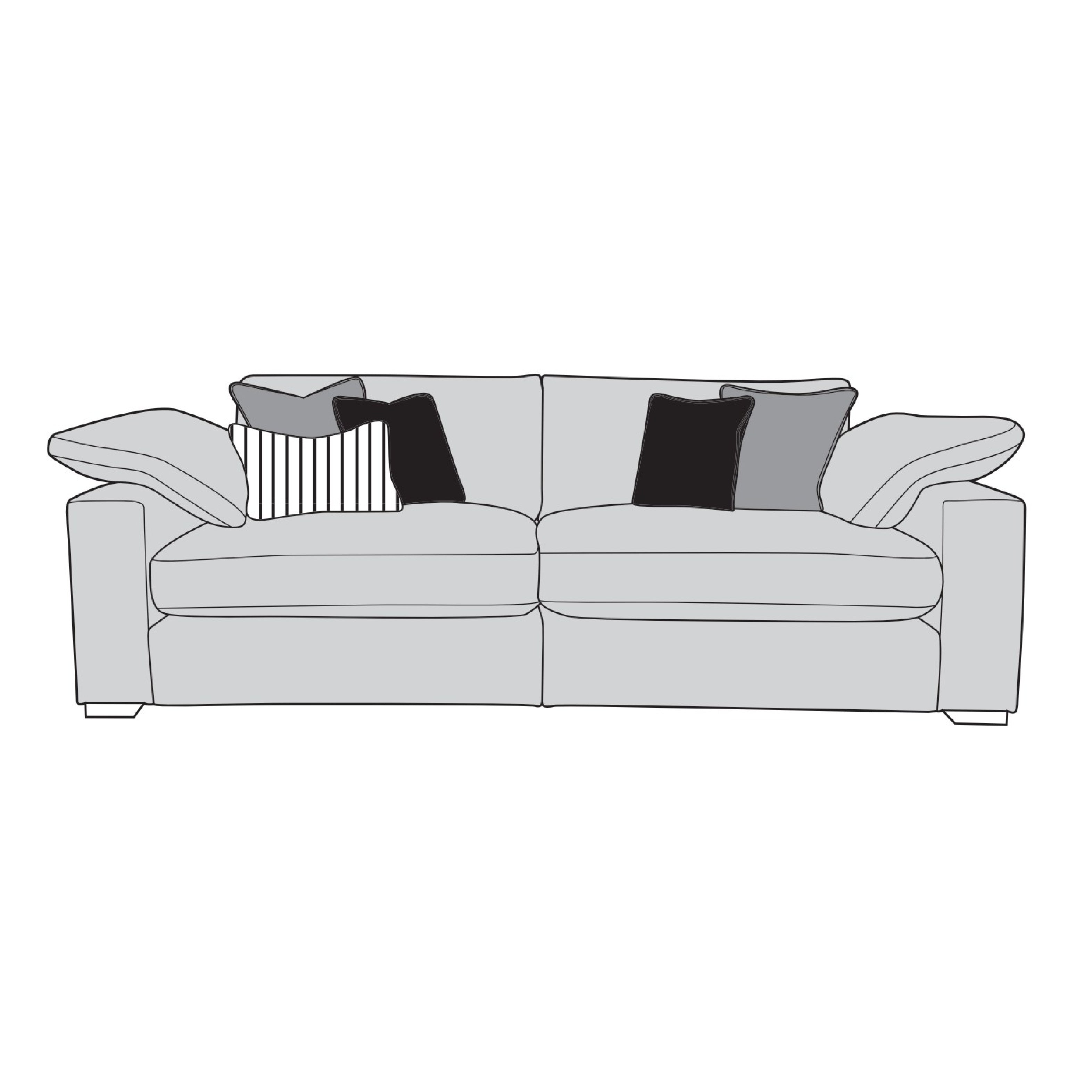 Benz Sofa - 4 Seater Modular