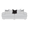 Viscount Sofa - 4 Seater (Pillow Back)