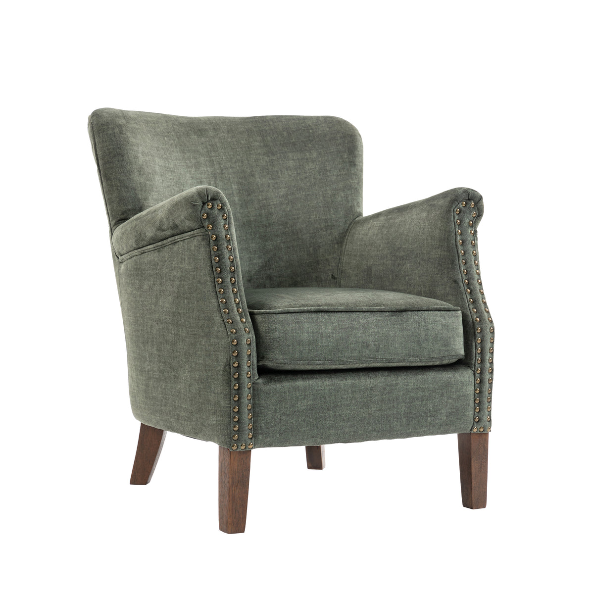 Harlow Accent Arm Chair - Winter Moss