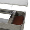 Large Lift-Top Laptop Coffee Table - Grey