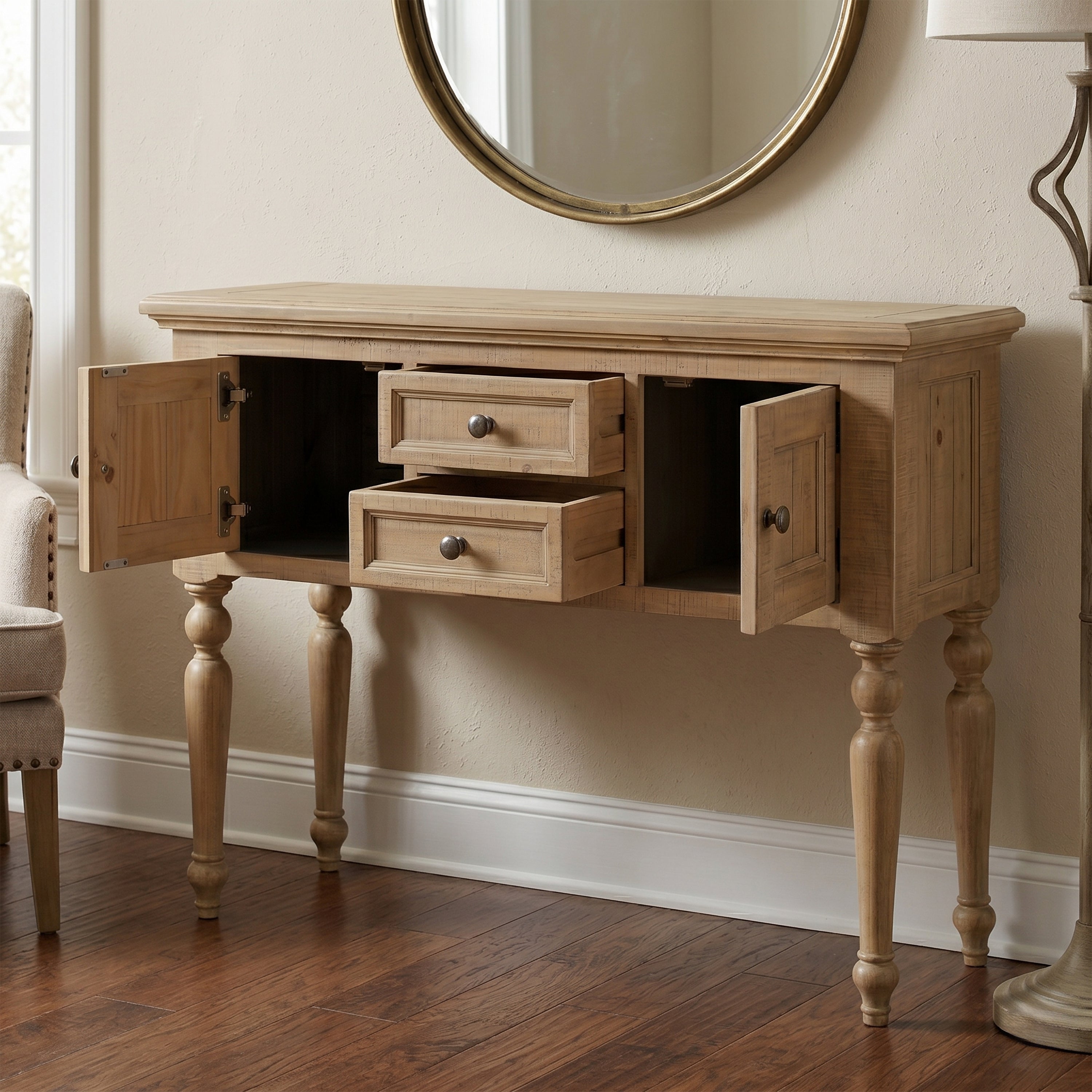 Chateau Rustic Pine Sideboard - Buffet