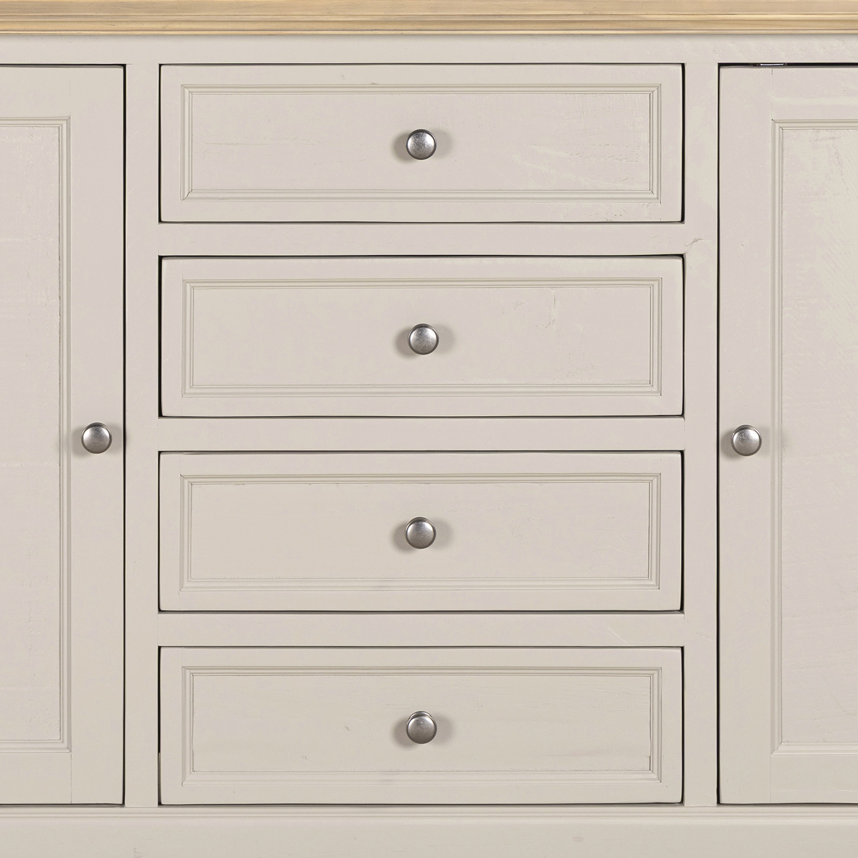 Chateau Painted Sideboard - 2 Door 4 Drawer