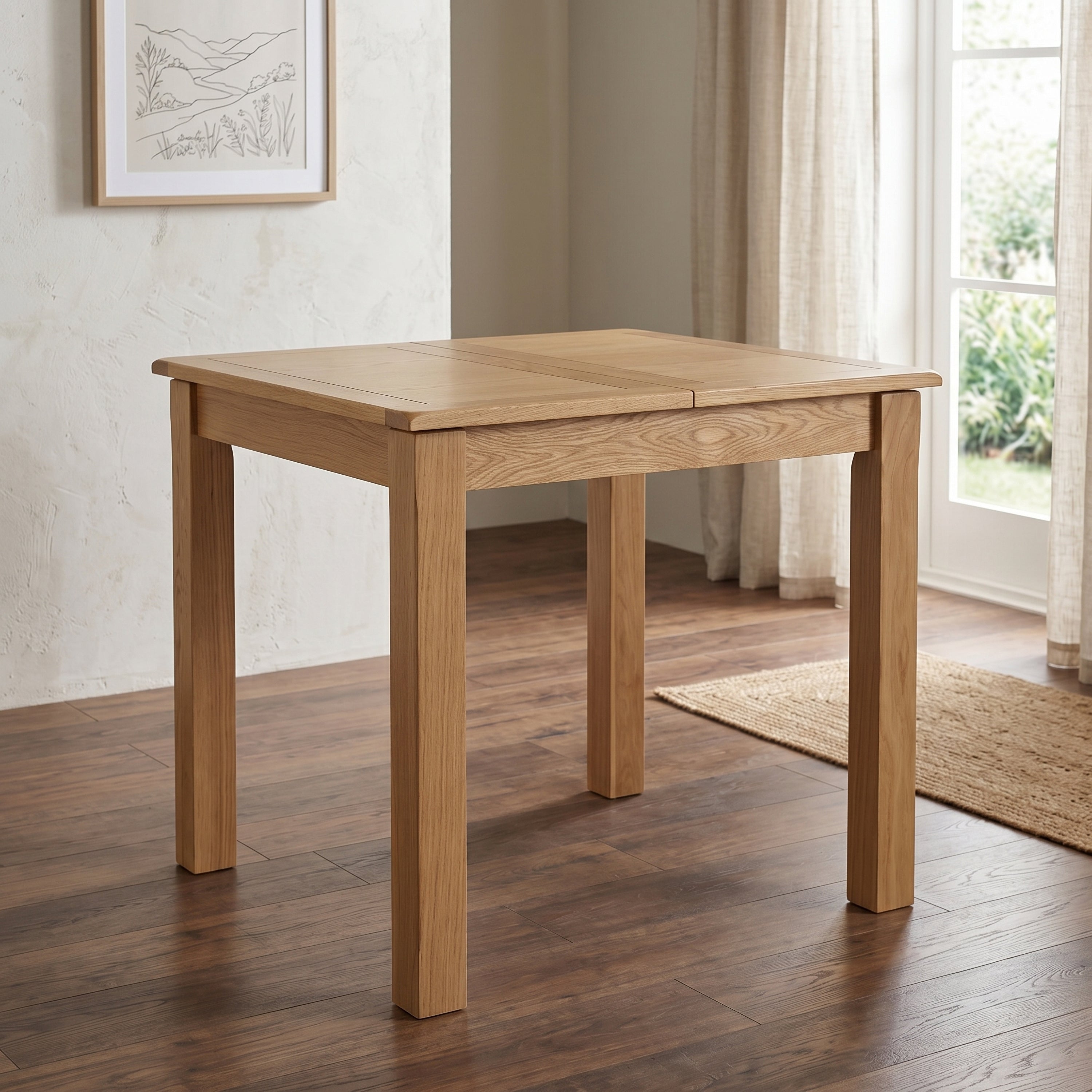 Kilmore Oak Dining Table - 80cm Extending