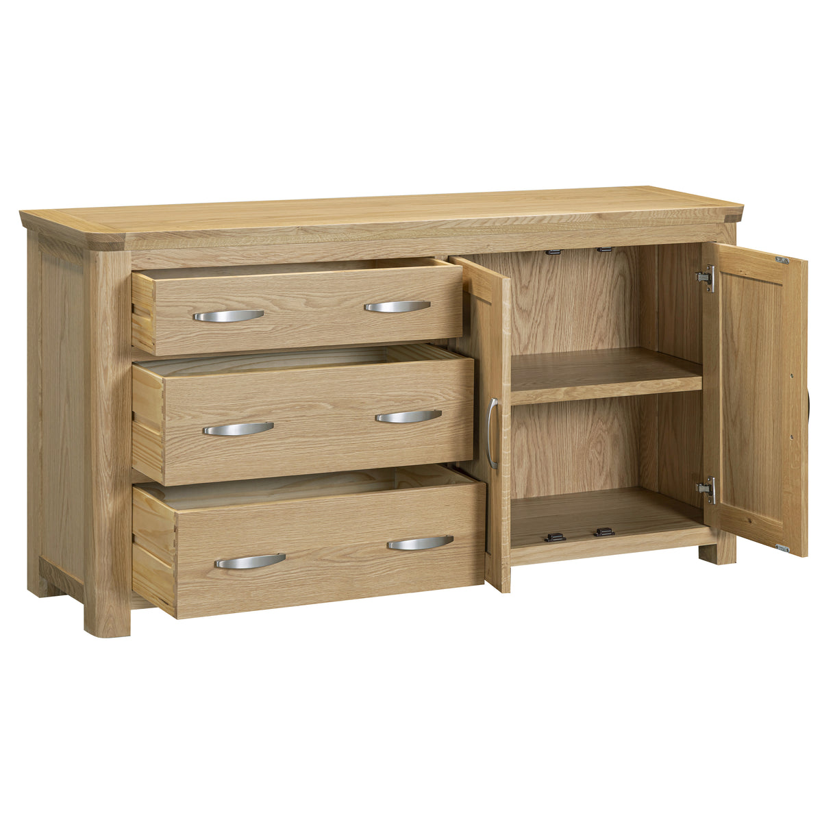 Treviso Oak Large Sideboard