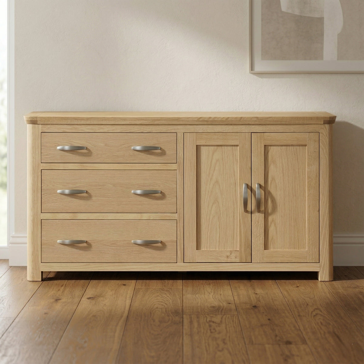 Treviso Oak Large Sideboard