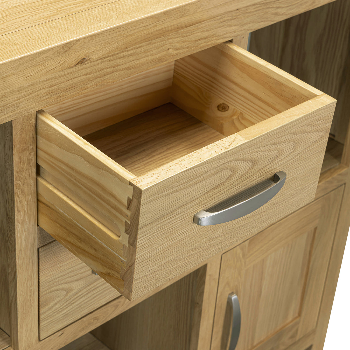 Treviso Oak Low Display Unit