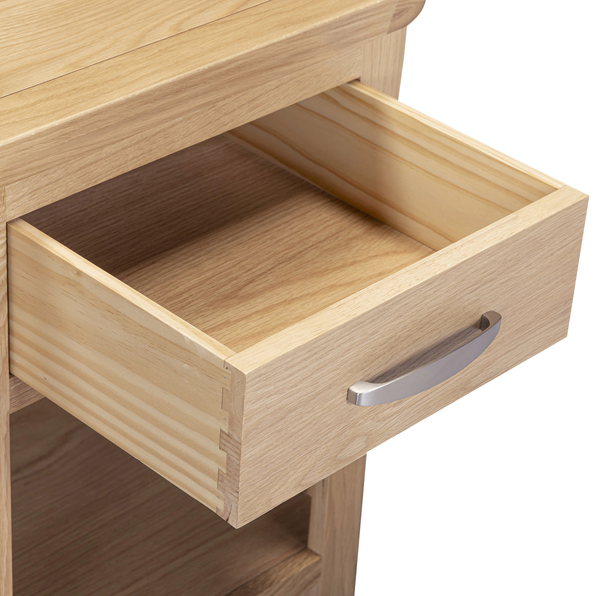 Treviso Oak End Table with Drawer