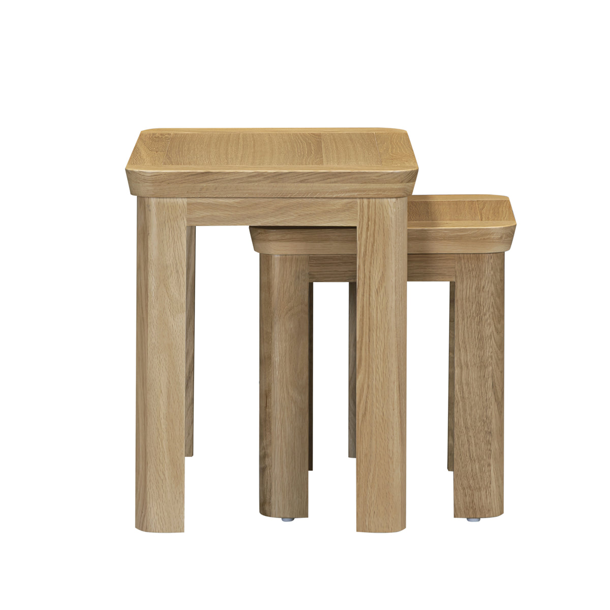 Treviso Oak Nest of 2 Tables
