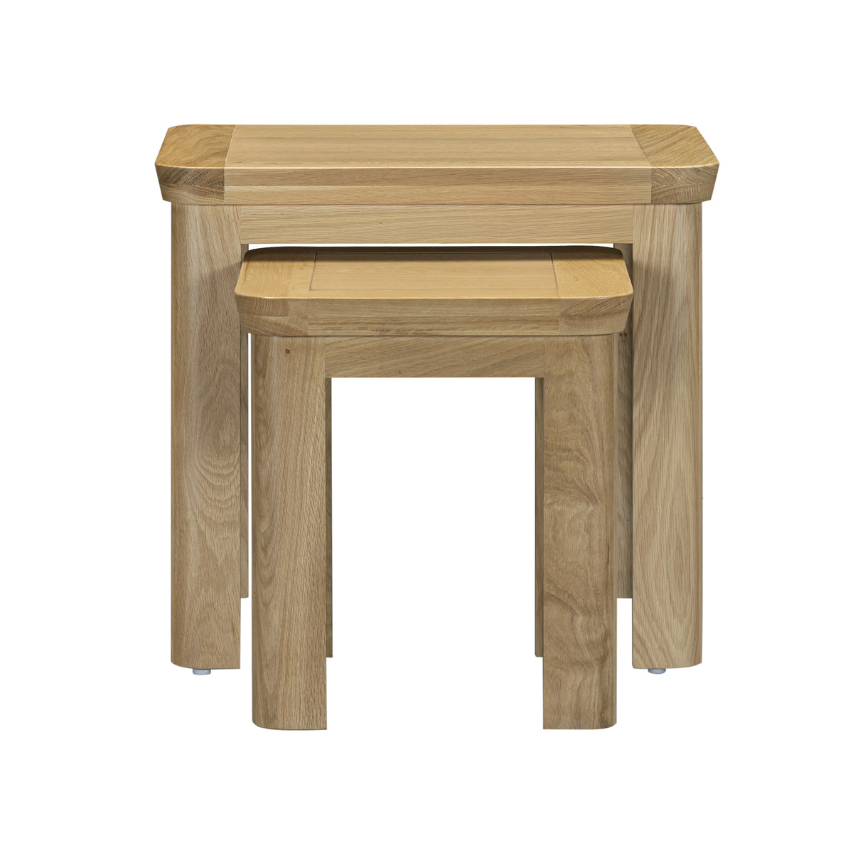 Treviso Oak Nest of 2 Tables