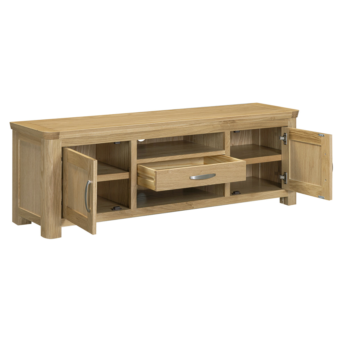 Treviso Oak Large TV Unit