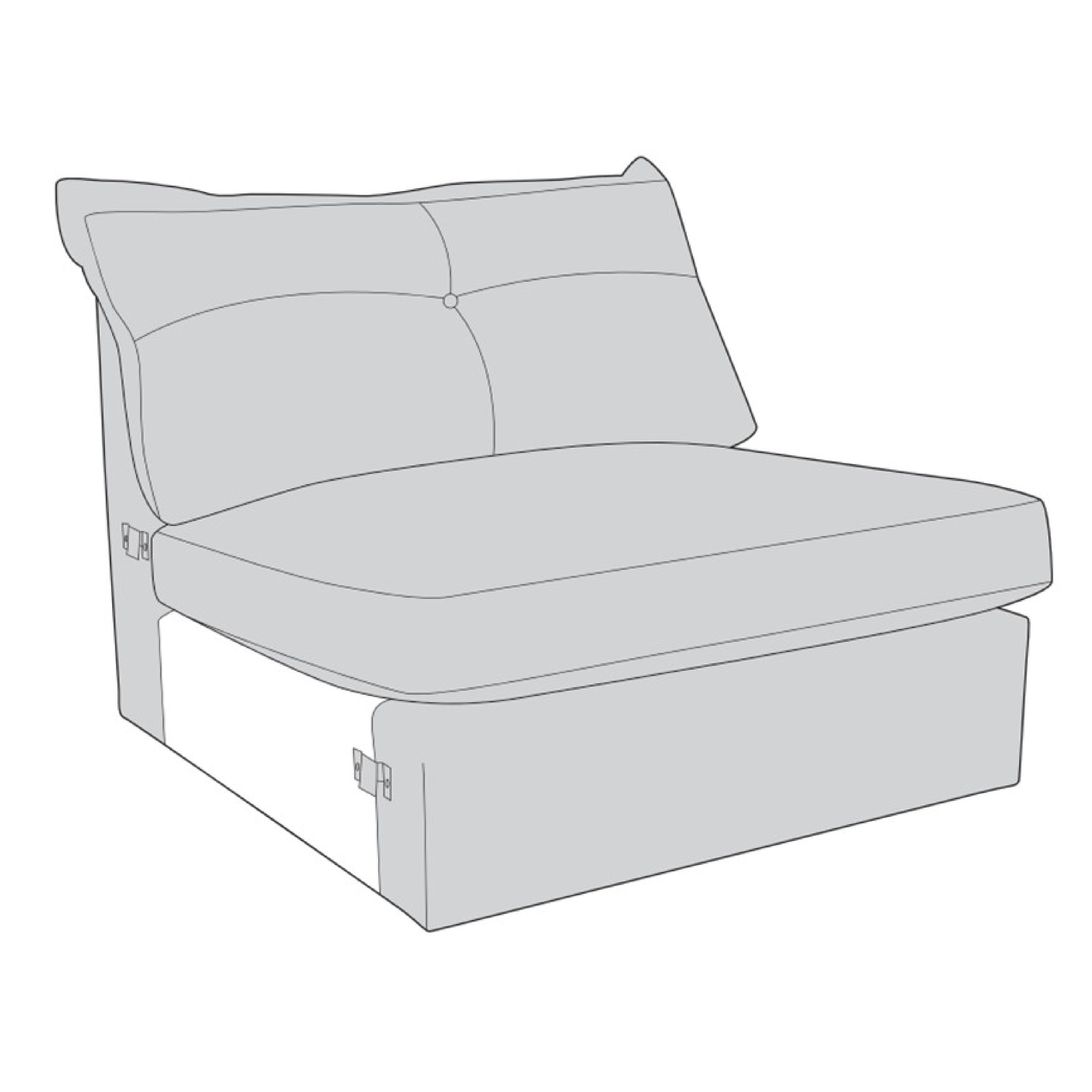 Sully Sofa - Armless Unit