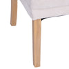 Montgomery Straight Buttoned Back Bench - Natural