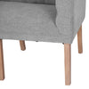 Montgomery Right Hand Buttoned Back Bench - Grey