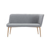 Otis Right Hand Corner Bench - Light Grey
