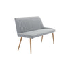 Otis Right Hand Corner Bench - Light Grey