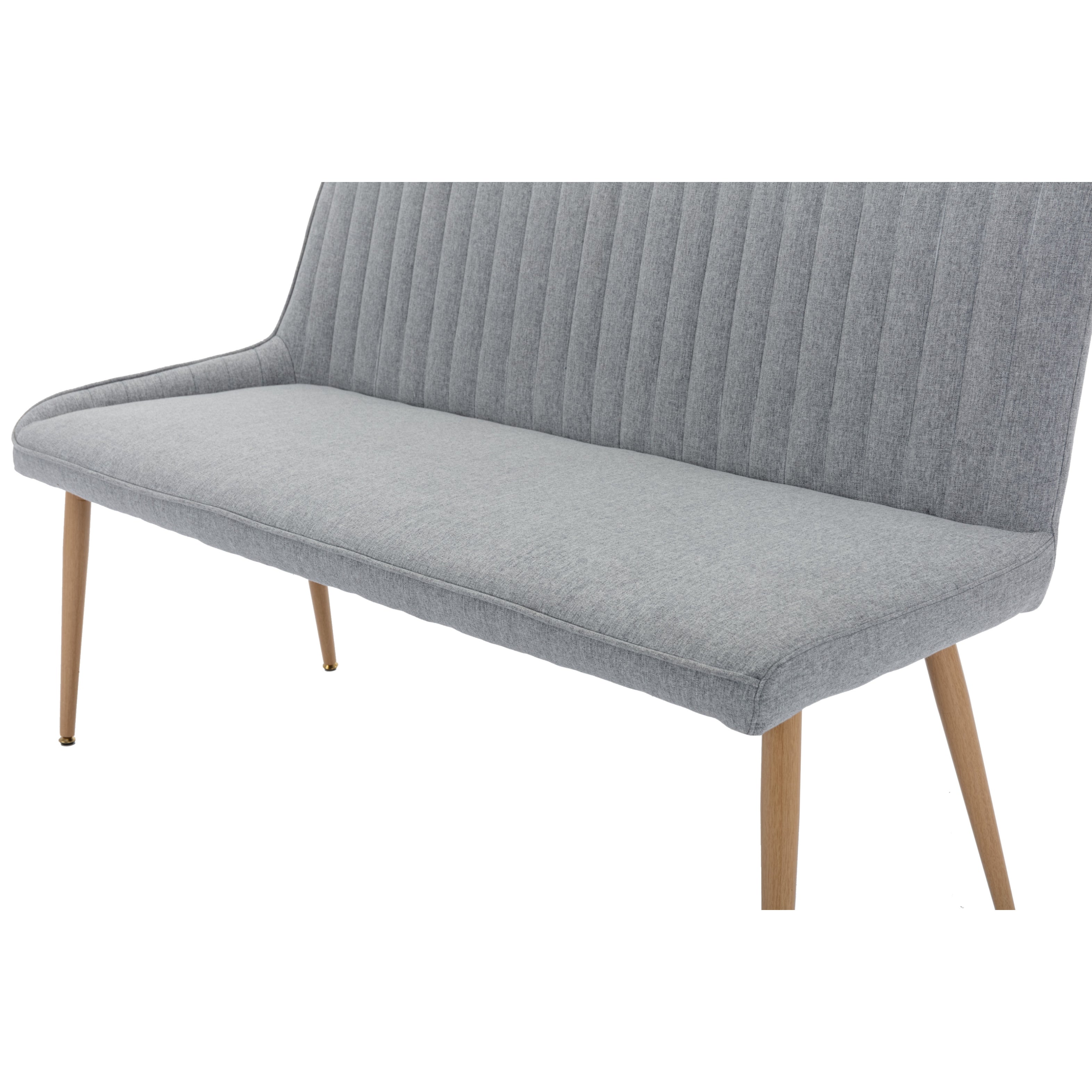 Otis Left Hand Corner Bench - Light Grey