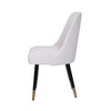 Piper Diamond Stitch Chair - Limestone Velvet