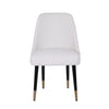 Piper Diamond Stitch Chair - Limestone Velvet