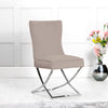 Aurora Chair - Taupe Velvet