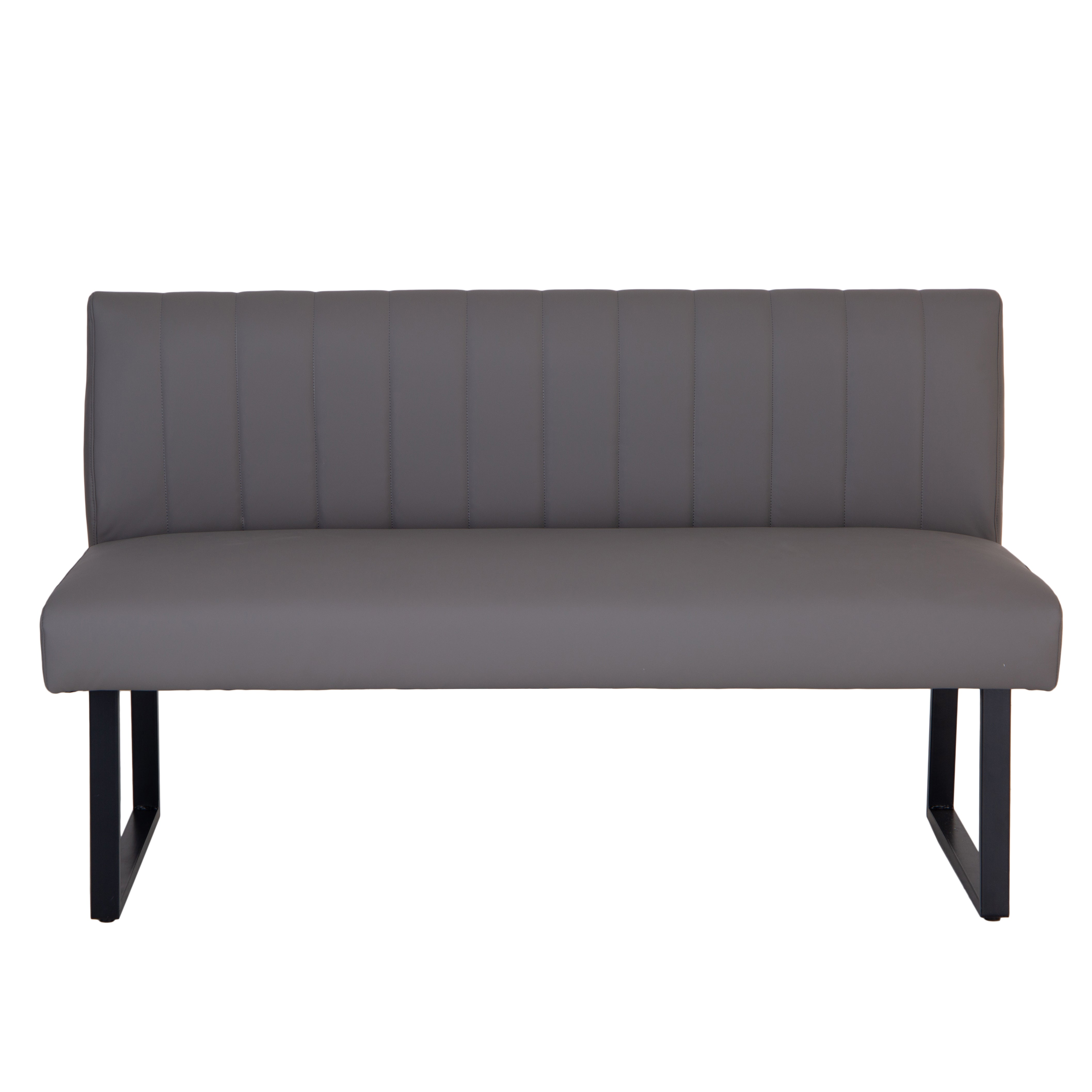 Otto Straight Bench - Grey