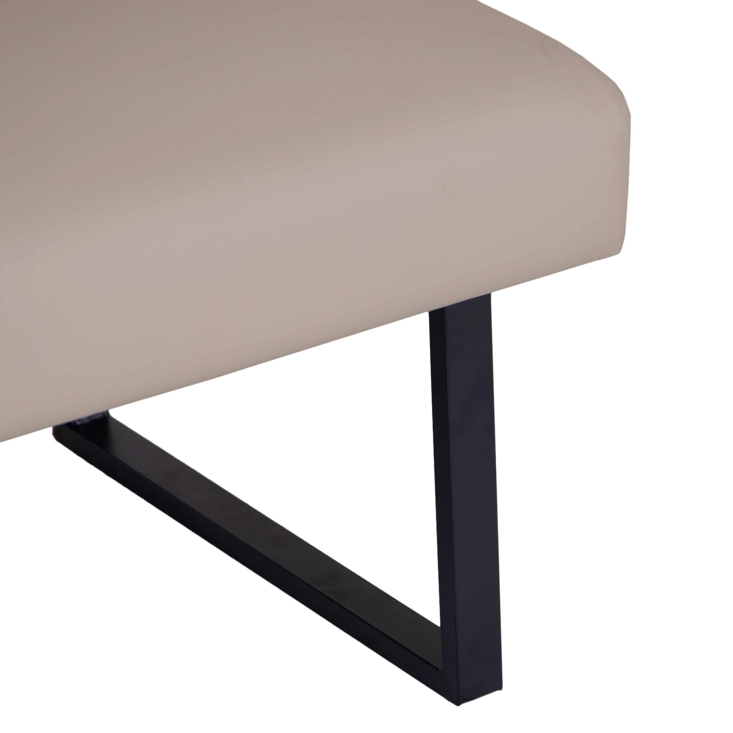 Otto Straight Bench - Taupe