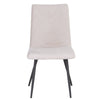 Soho Retro Dining Chair - Taupe Velvet