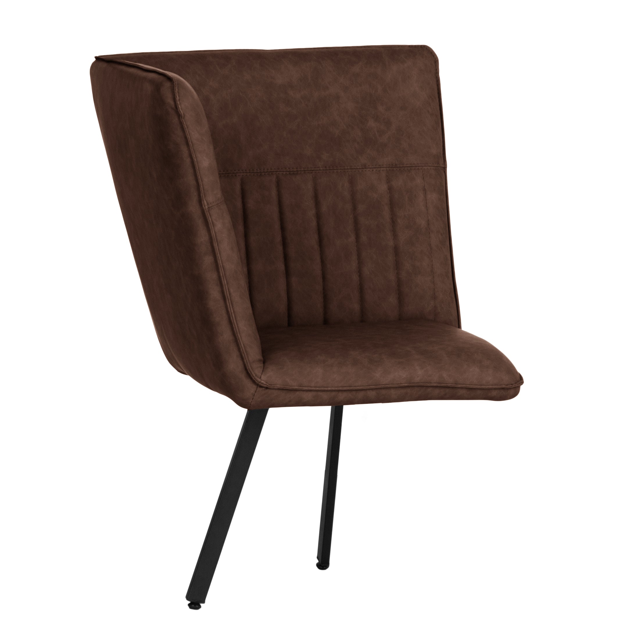 Ripley Corner Dining Bench - Brown