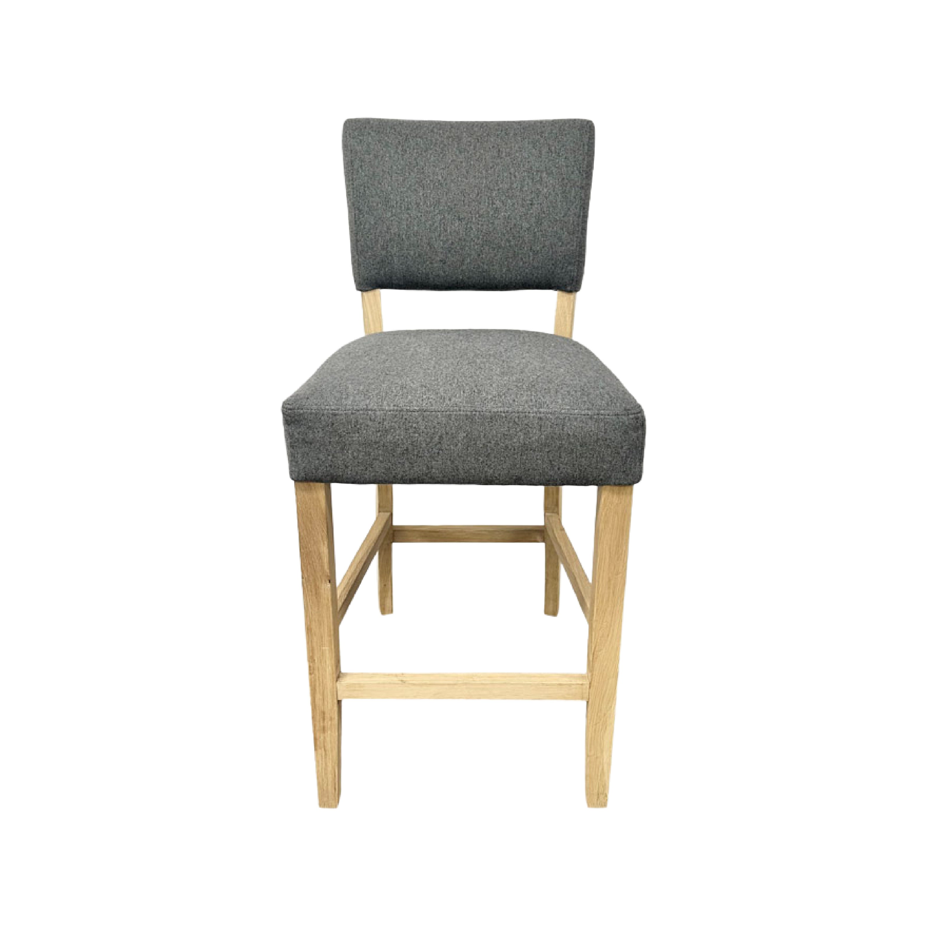 Country Living Fabric Bar Stool - Grey