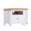 Country Living, White Painted & Oak - Corner TV Unit
